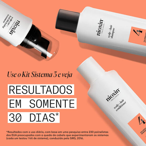 Condicionador para Cabelos Coloridos e Danificados Sistema 4 Nioxin